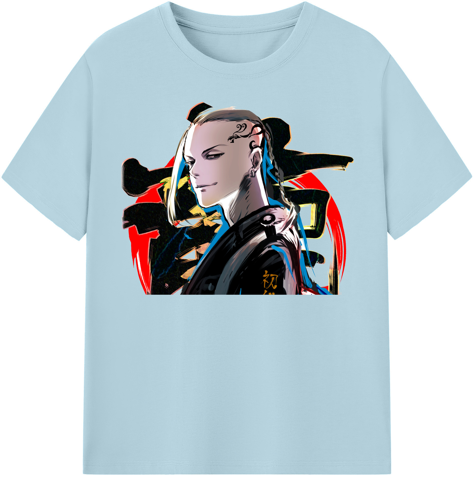 （画像用） 東京リベンジャーズ Tokyo Revengers 綿100％半袖Tシャツ（フロントプリント）